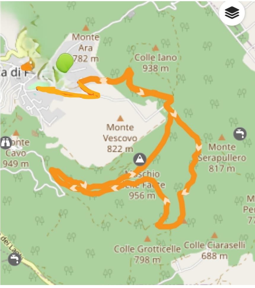 Percorso Trail delle Carbonaie 2025